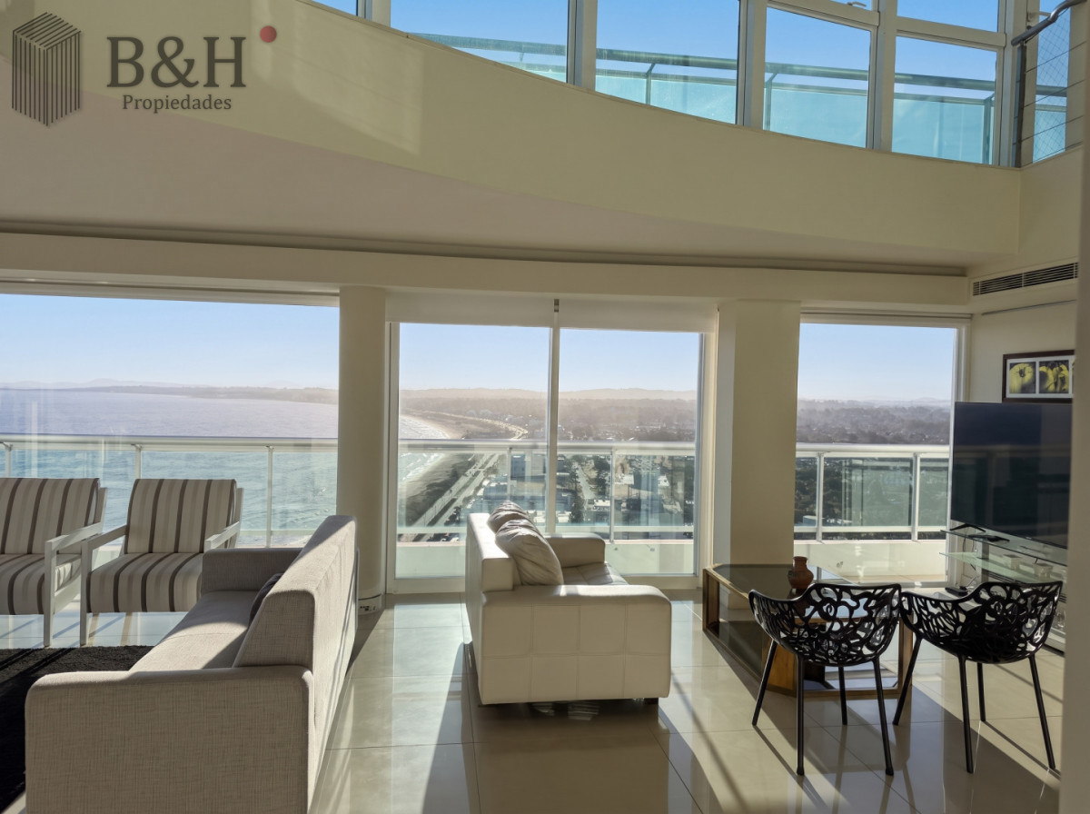 Apartamento ID.7808 - Exclusivo Penthouse en Torre Aquarela, piscina de uso exclusivo con vista a Punta Ballena