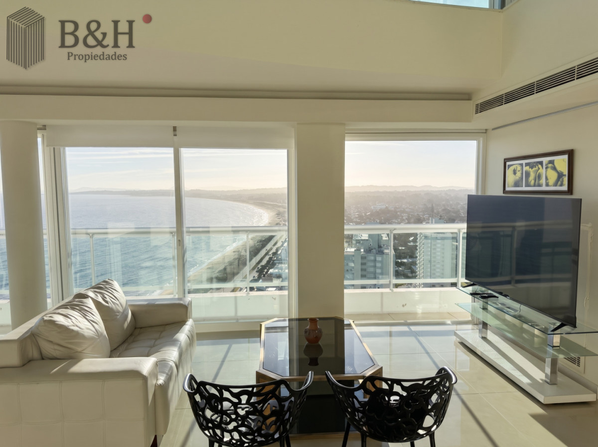 Apartamento ID.7808 - Exclusivo Penthouse en Torre Aquarela, piscina de uso exclusivo con vista a Punta Ballena
