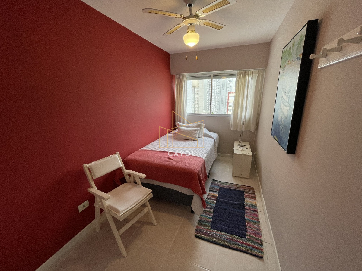Apartamento ID.231 - Apartamento de 3 dormitorios con amenities y vista a la isla y los dedos garage en subsuelo lavadero mucama piscina