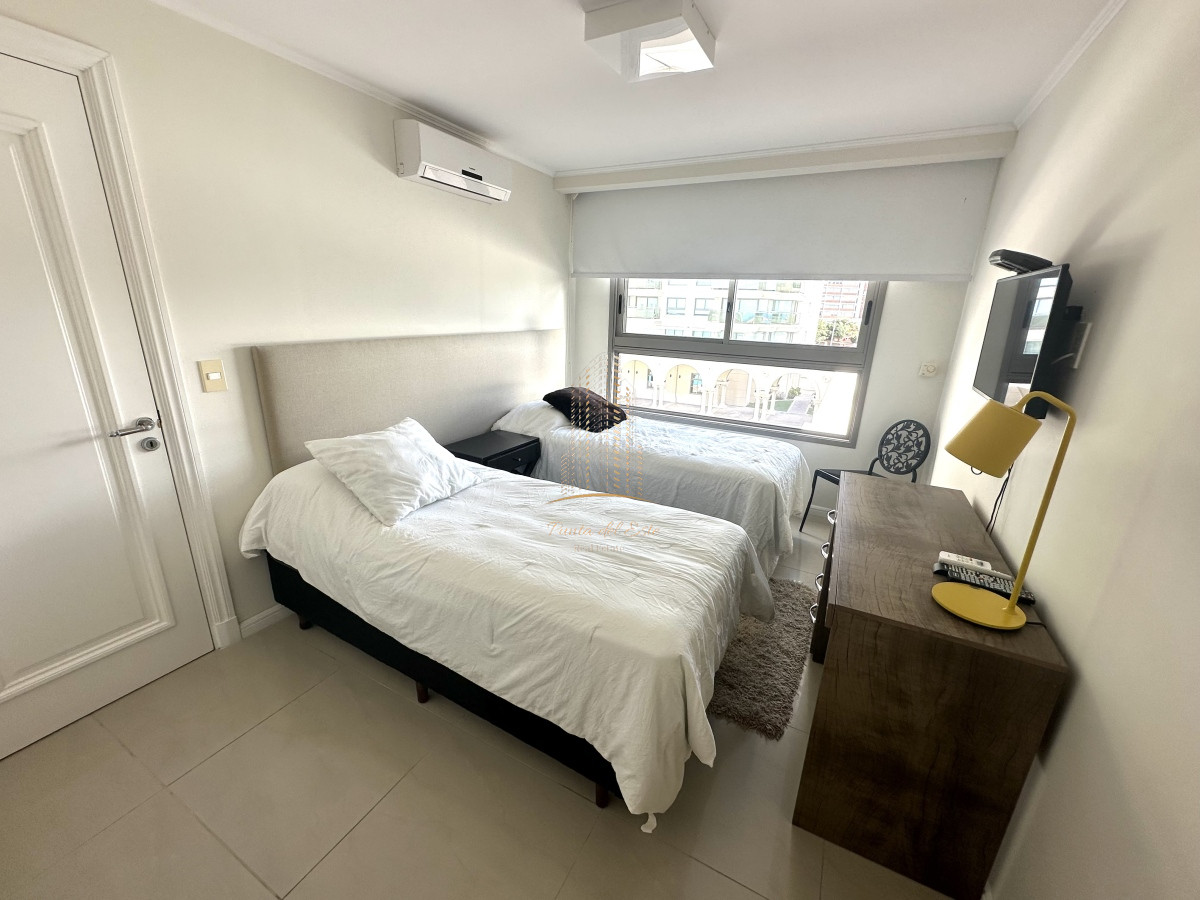 Apartamento ID.908 - Excelente apartamento en alquiler temporal en Punta del Este frente al mar 