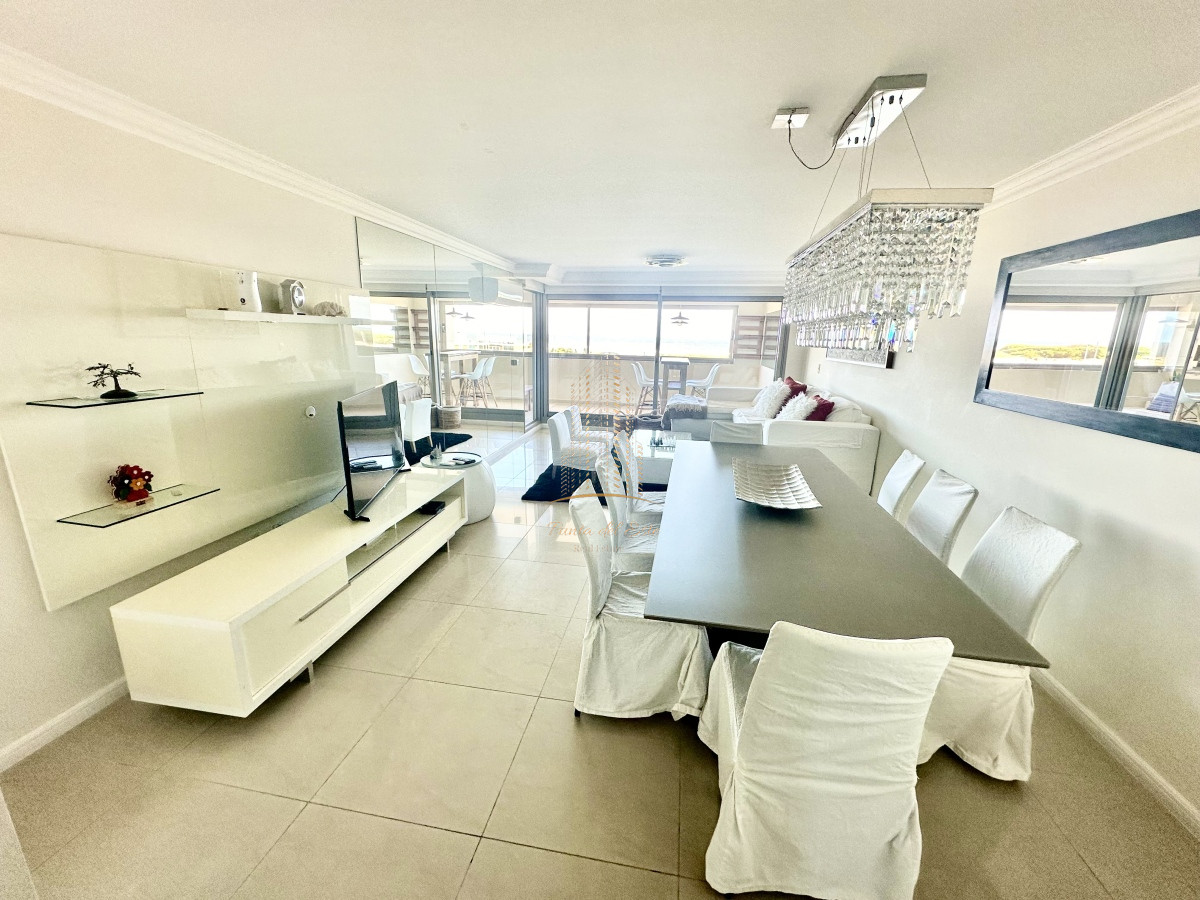 Apartamento ID.908 - Excelente apartamento en alquiler temporal en Punta del Este frente al mar 