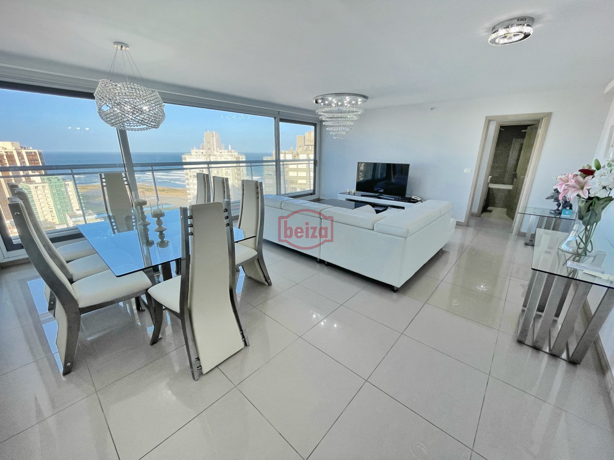 Apartamento ID.165830/mansa-venta-dos-dormitorios-dos-baños-amenities - Hermoso apartamento en torre de primer nivel