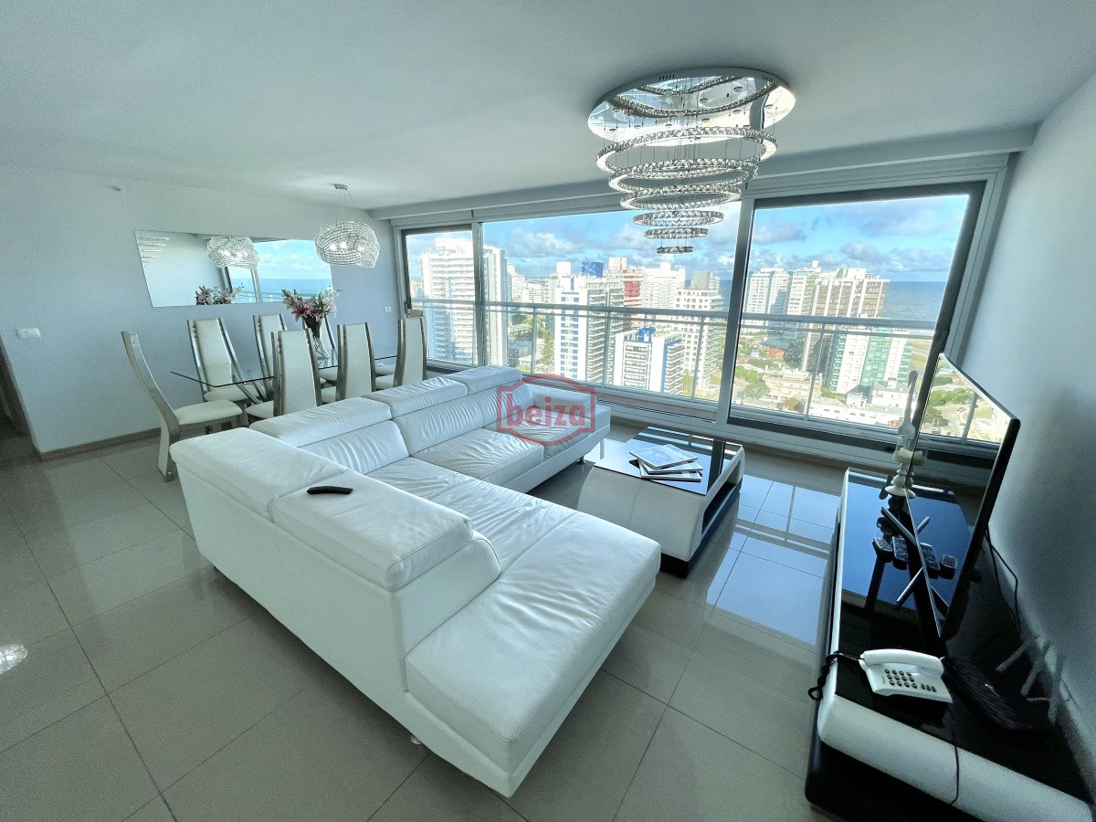 Apartamento ID.165830/mansa-venta-dos-dormitorios-dos-baños-amenities - Hermoso apartamento en torre de primer nivel