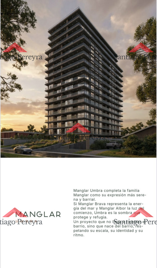 Apartamento ID.16996 - APARTAMENTO EN VENTA 1 DORMITORIO - MANGLAR