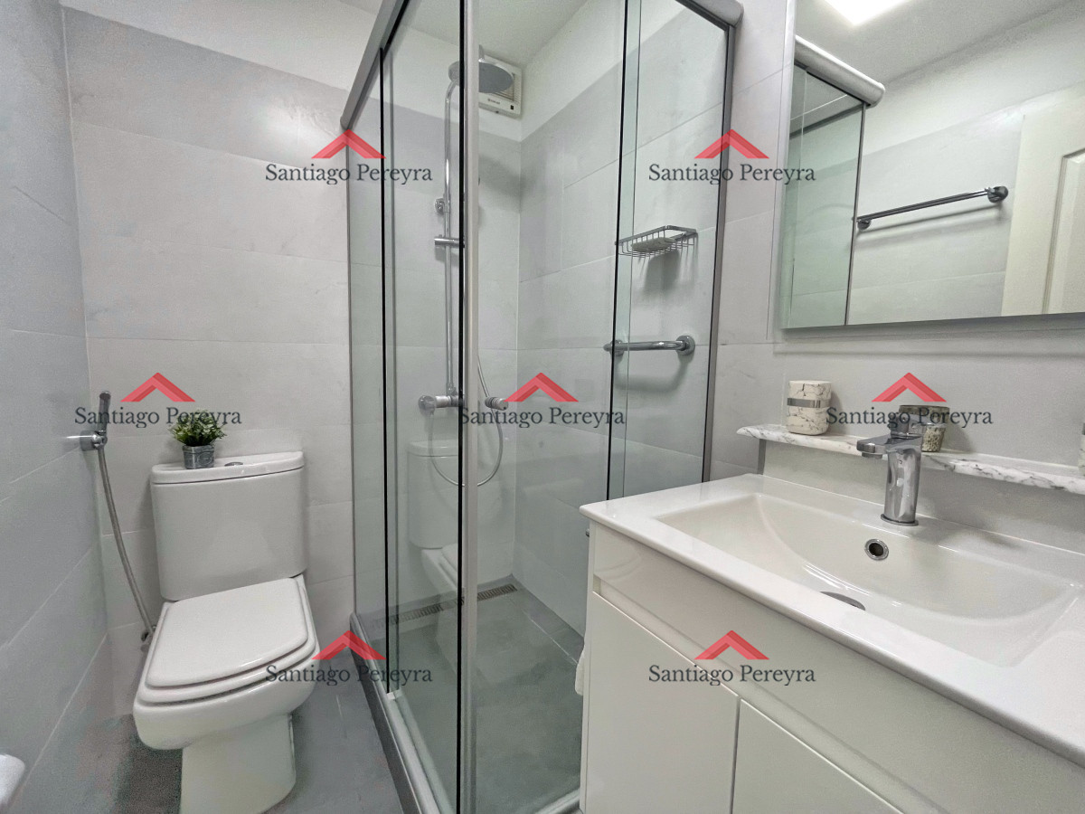 Apartamento ID.1306 - 1 dormitorio y medio con vista al mar y amenities completos en alquiler de temporada mucama piscina parrillero canchas gimnasio