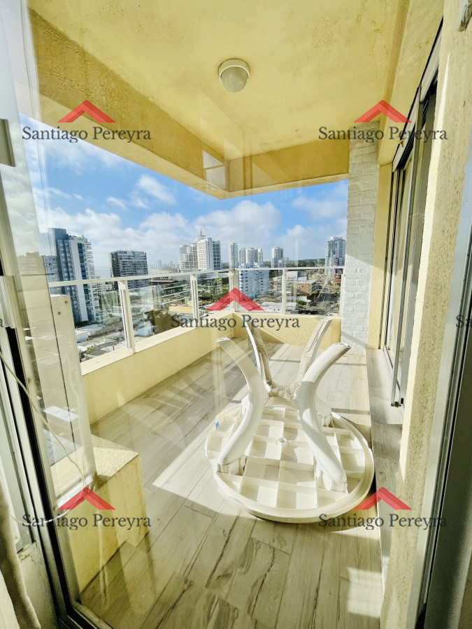 Apartamento ID.1264 - Apartamento de 3 dormitorios con vista al mar en la Brava, Punta del Este. 80 m², suite y amenities full, a 100 m de la playa