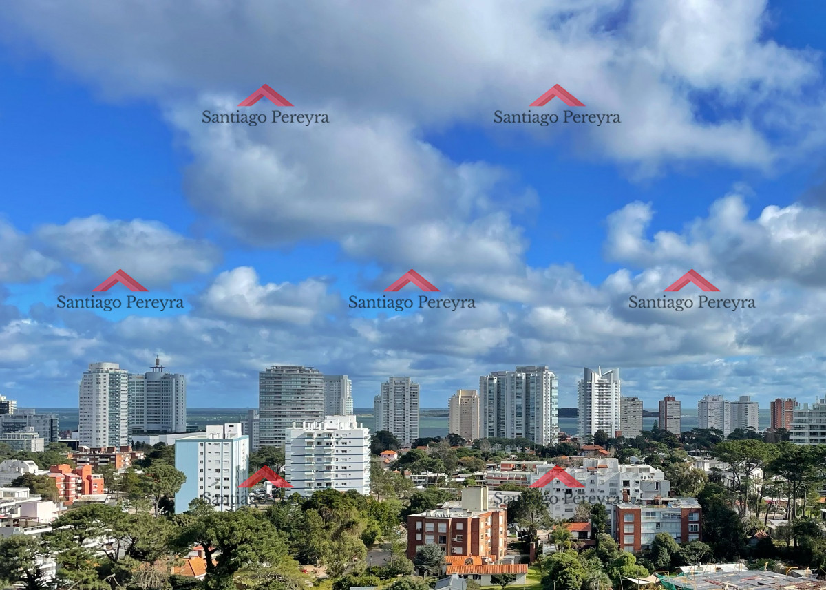 Apartamento ID.5056 - En alquiler de temporada, piso alto con amenities completos, terraza y garage, 1 dorm y medio y lavadero