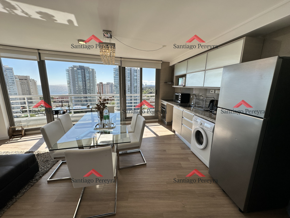 Apartamento ID.16377 - Dos dormitorios en venta con vista a playa mansa