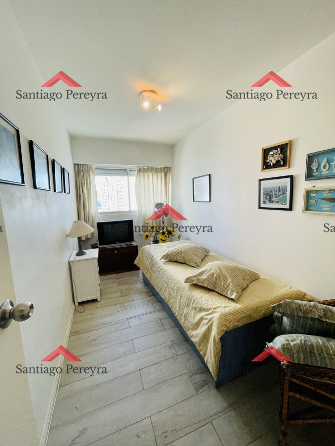 Apartamento ID.1264 - Apartamento de 3 dormitorios con vista al mar en la Brava, Punta del Este. 80 m², suite y amenities full, a 100 m de la playa