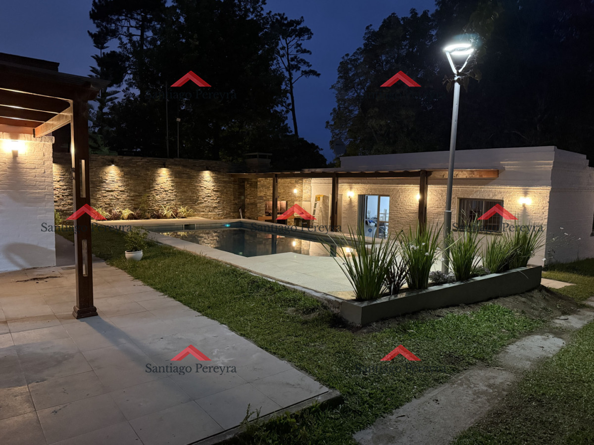 Casa ID.3883 - Hermosa casa en alquiler con piscina, Pinares