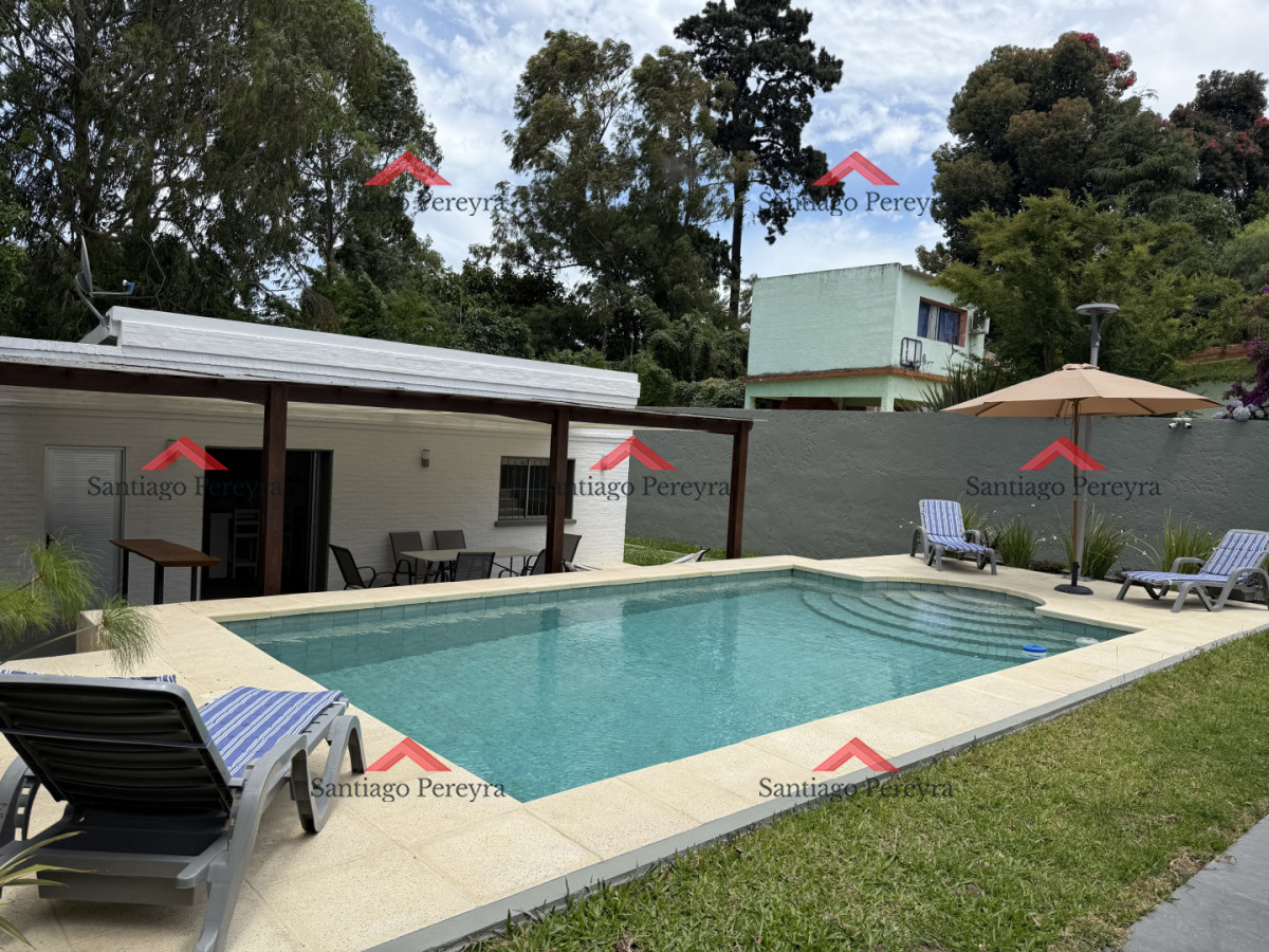 Casa ID.3883 - Hermosa casa en alquiler con piscina, Pinares