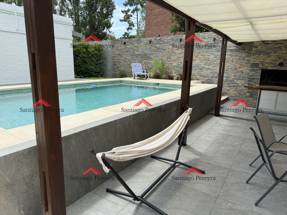 Casa ID.3883 - Hermosa casa en alquiler con piscina, Pinares