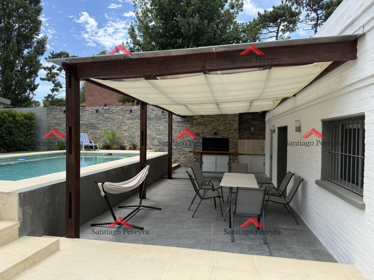 Casa ID.3883 - Hermosa casa en alquiler con piscina, Pinares