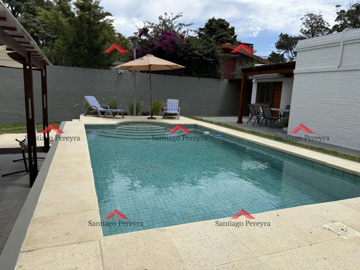 Casa ID.3883 - Hermosa casa en alquiler con piscina, Pinares