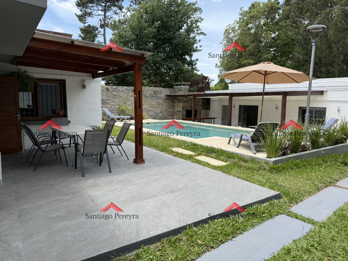 Casa ID.3883 - Hermosa casa en alquiler con piscina, Pinares