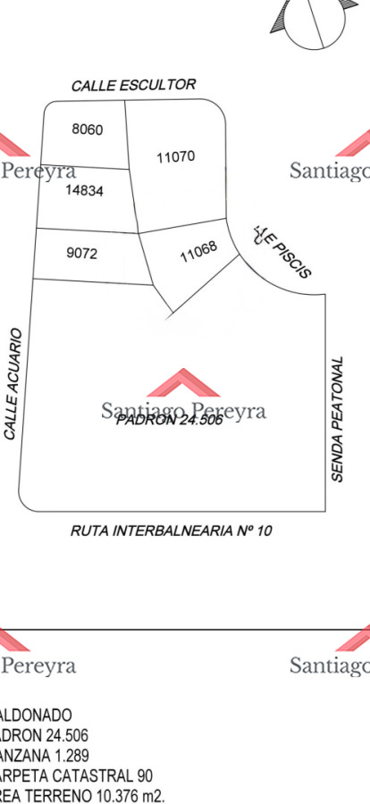 Terreno ID.16958 - Terreno en venta frente al mar, con proyecto 4 pisos aprobado