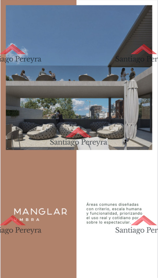 Apartamento ID.16999 - APARTAMENTO 1 DORMITORIO EN VENTA - MANGLAR UMBRA 