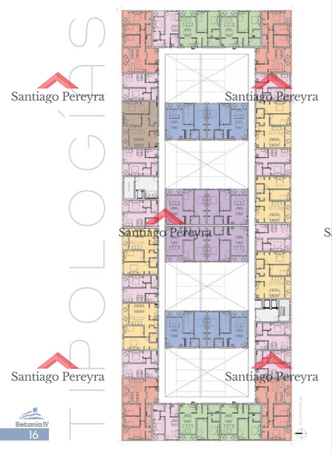 Apartamento ID.16790 - Betania IV desarrollo en Fraccionamiento 4H, Maldonado