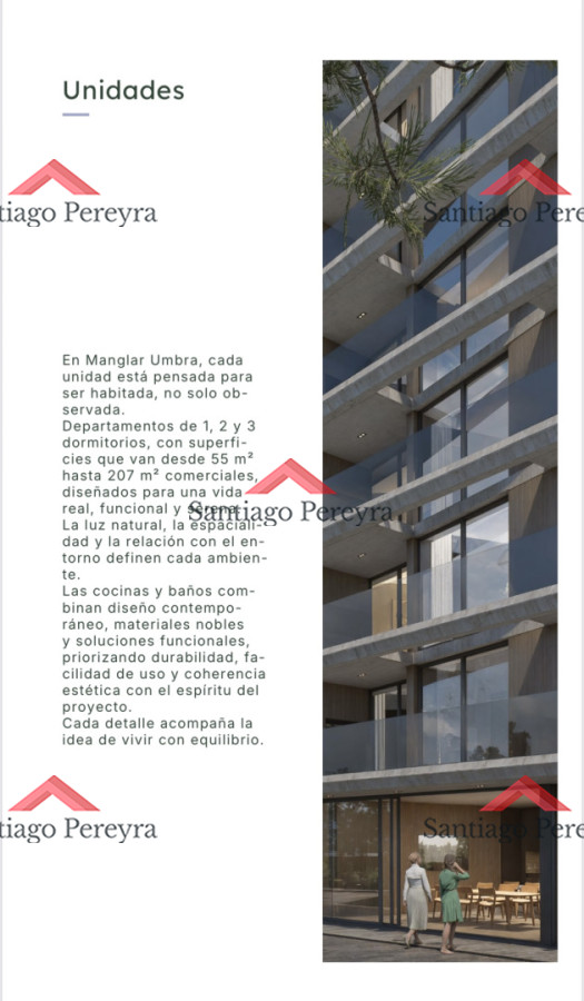 Apartamento ID.16999 - APARTAMENTO 1 DORMITORIO EN VENTA - MANGLAR UMBRA 