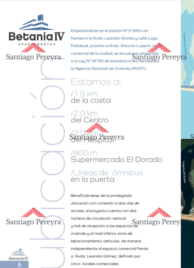 Apartamento ID.16790 - Betania IV desarrollo en Fraccionamiento 4H, Maldonado