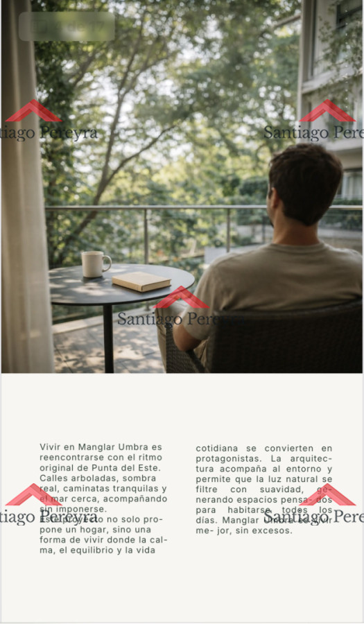 Apartamento ID.16999 - APARTAMENTO 1 DORMITORIO EN VENTA - MANGLAR UMBRA 