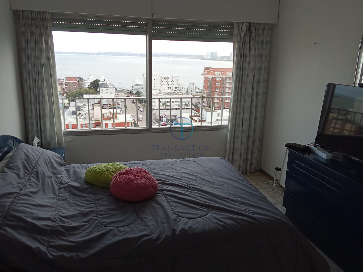 Apartamento ID.555/Departamento-de-3-dormitorio-con-parrillero-en-venta-,-ultimo-piso-frente-al-mar,-Punta-del-Este - Apartamento en Punta del Este, Península