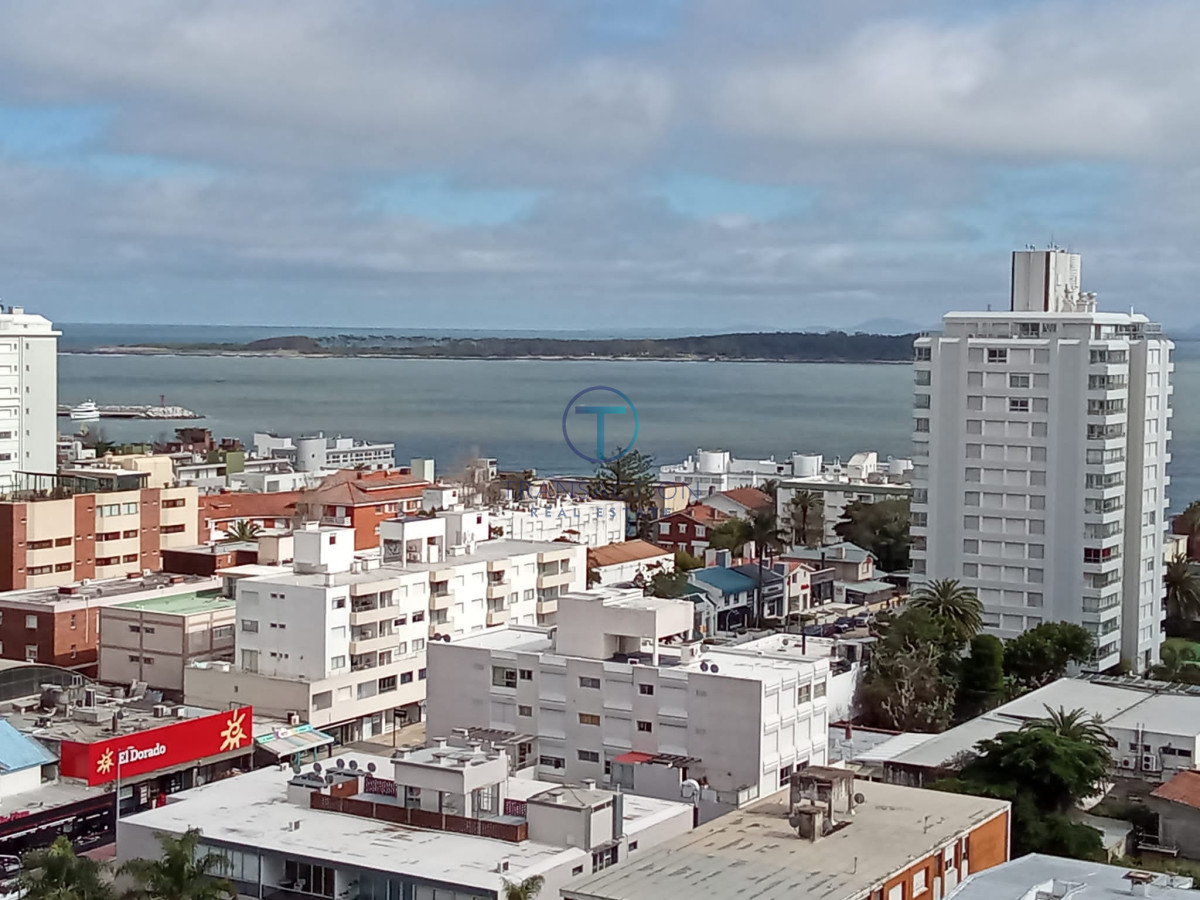 Apartamento ID.555/Departamento-de-3-dormitorio-con-parrillero-en-venta-,-ultimo-piso-frente-al-mar,-Punta-del-Este - Apartamento en Punta del Este, Península