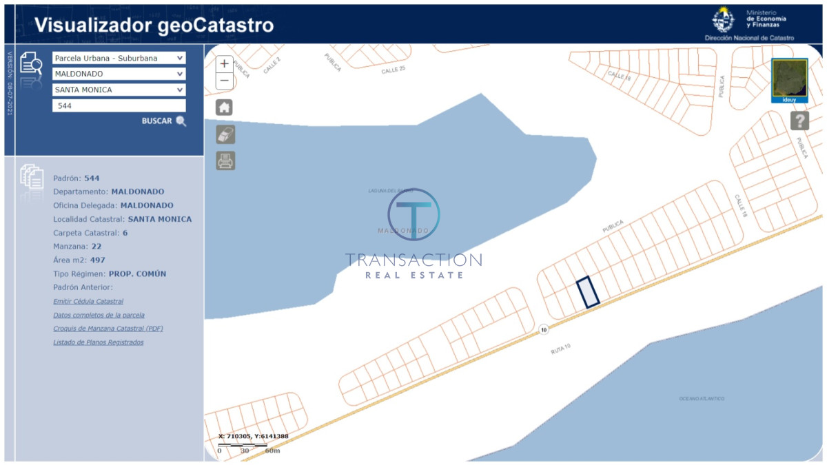 Terreno ID.829/Venta--Terreno--Beverly-Hills--Punta-del-Este - Trreno con perfecta vista