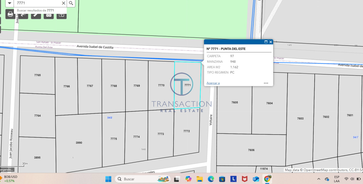 Terreno ID.1284/Terreno-Santa-Monica-2500-mt2 - Terreno en Punta del Este, Golf