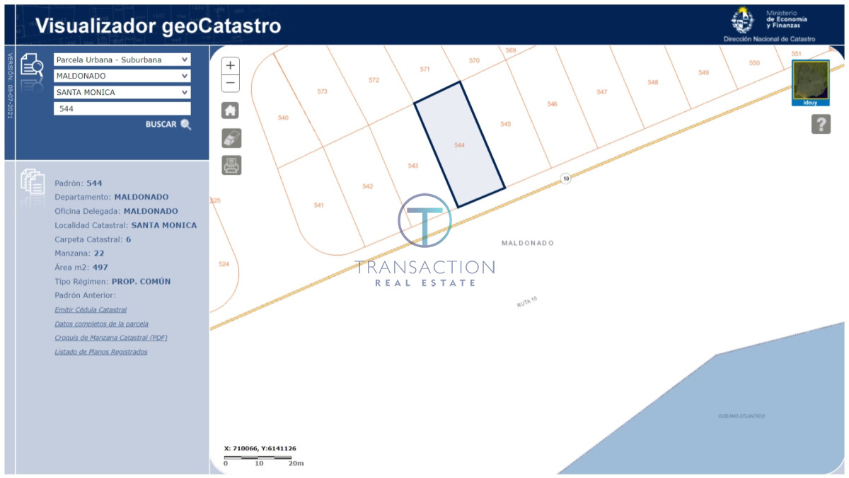 Terreno ID.829/Venta--Terreno--Beverly-Hills--Punta-del-Este - Trreno con perfecta vista