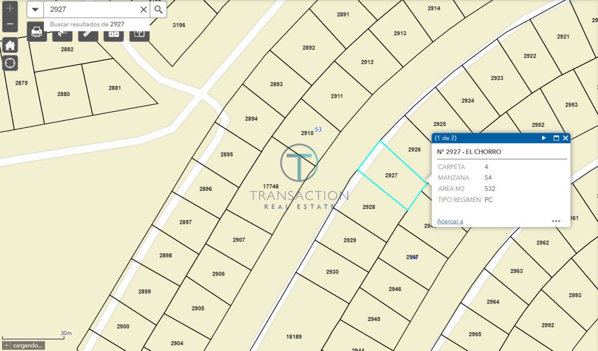 Terreno ID.1500 - Terreno en Manantiales, El Chorro