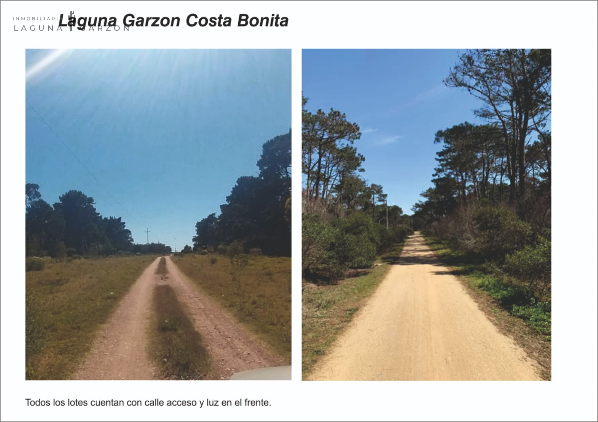Terreno ID.11 - Costa Bonita LAGUNA GARZÓN 2000mts
