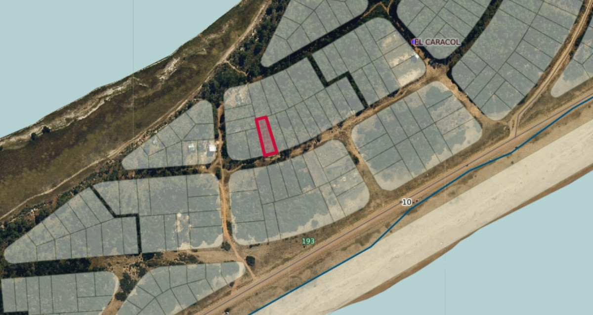 Vista Laguna y Mar EL CARACOL 1100mts