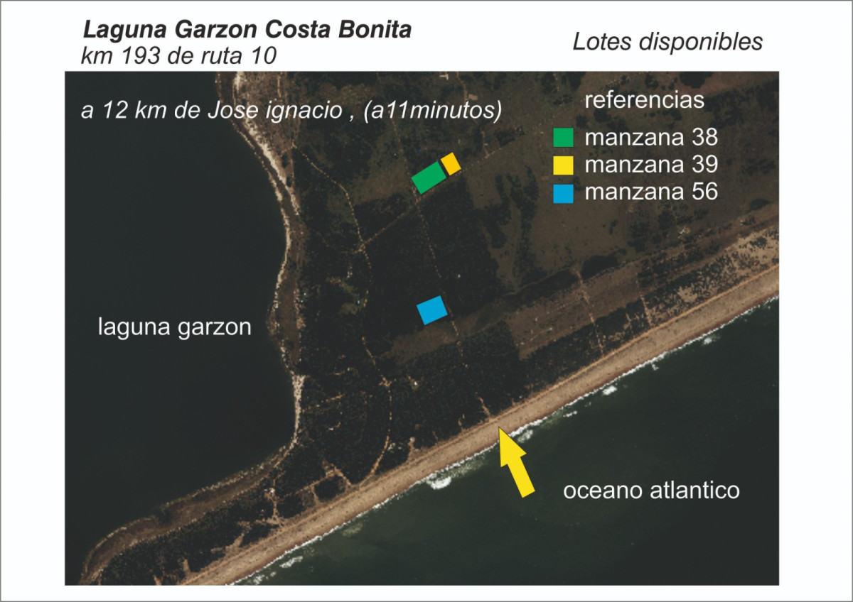 Costa Bonita LAGUNA GARZÓN 2000mts