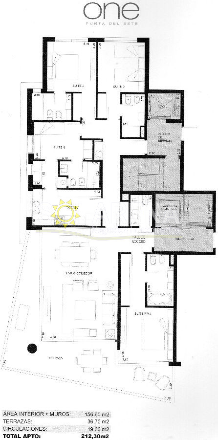 Apartamento ID.435 - Gran Oportunidad de compra, Edificio ONE, piso alto con espectacular vista