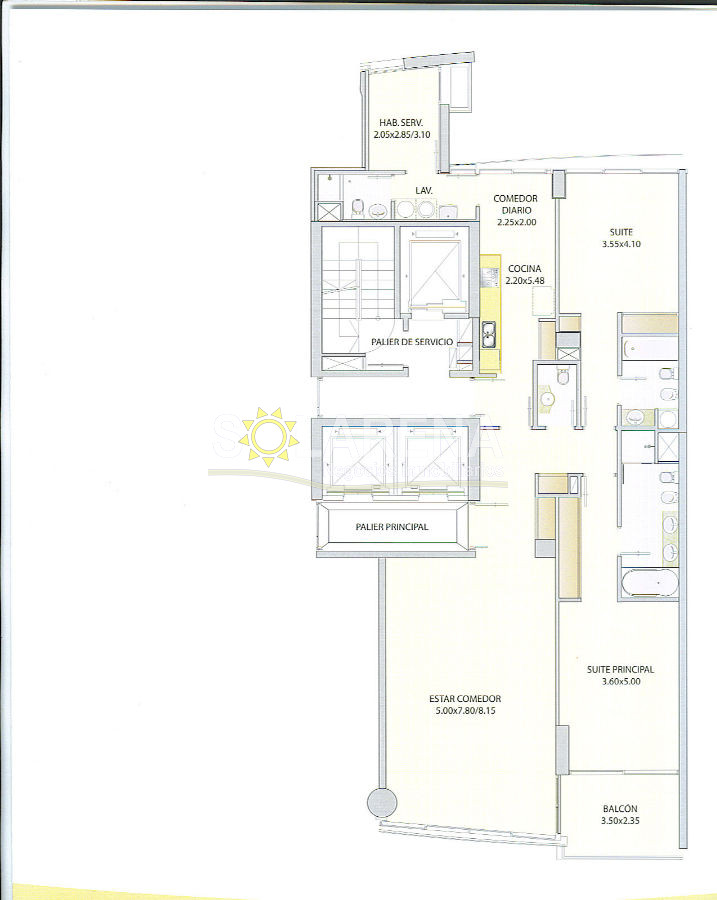 Apartamento ID.535 - Apartamento en Punta del Este, Brava