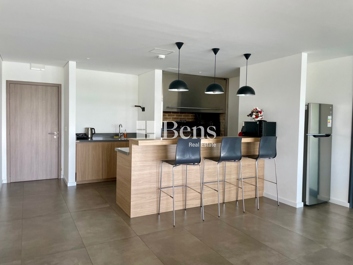 Apartamento ID.536 - ALQUILER - APARTAMENTO 3 DORMITORIOS AMOBLADO - COCHERA DOBLE - TORRE 1 - CARRASCO BOATING - LAGOS DE CARRASCO