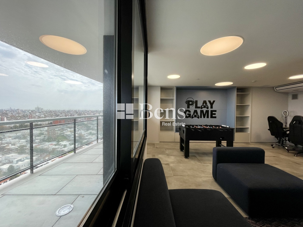 Apartamento ID.501 - ALQUILER - APARTAMENTO UN DORMITORIO AMOBLADO - PISO ALTO, VISTA ABIERTA - AMENITIES PREMIUM 