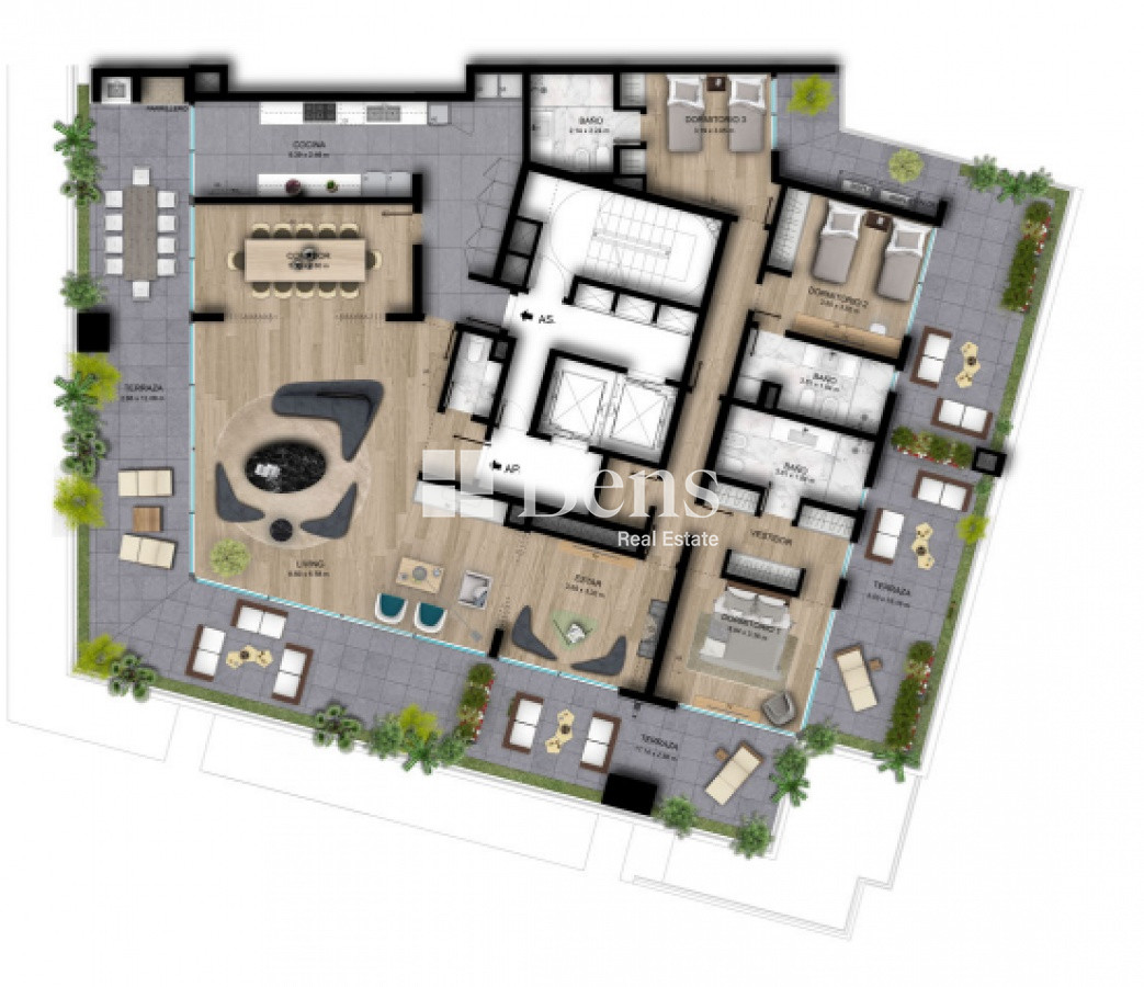 Apartamento ID.16 - Venta - Apartamento a Estrenar - 3 Dormitorios - Villa Biarritz
