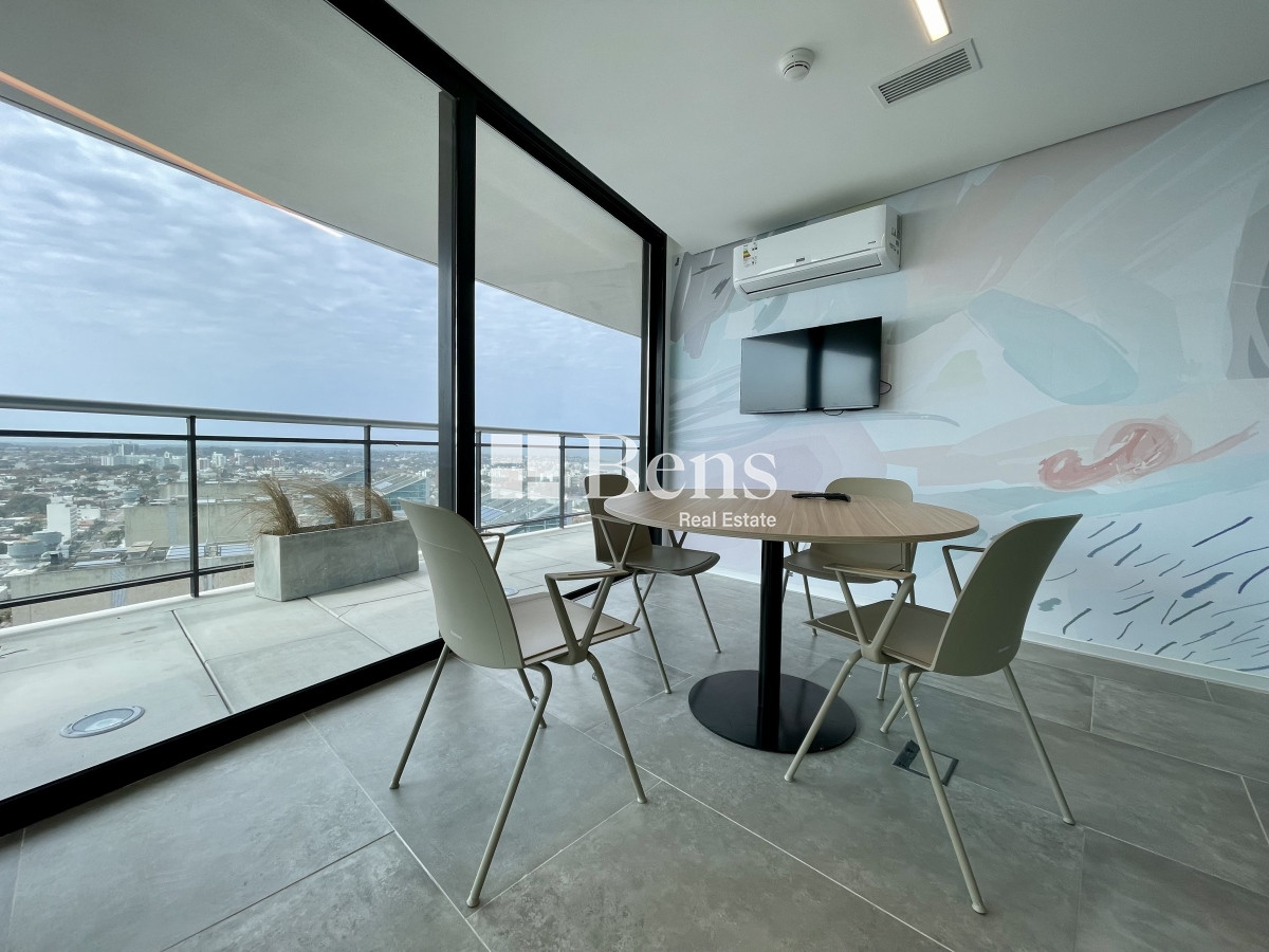 Apartamento ID.501 - ALQUILER - APARTAMENTO UN DORMITORIO AMOBLADO - PISO ALTO, VISTA ABIERTA - AMENITIES PREMIUM 