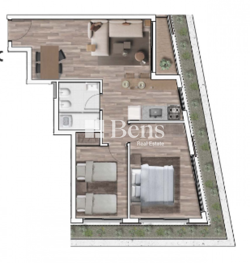 Apartamento ID.198 - Venta - Apartamento a estrenar - 2 Dormitorios - La Blanqueada - Montevideo