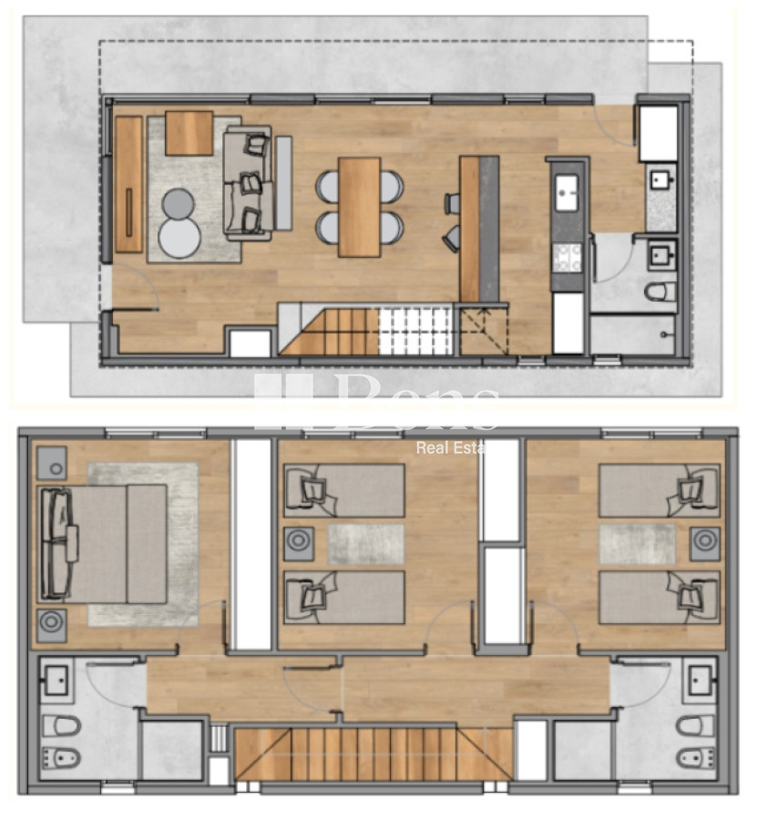 Apartamento ID.443 - Venta - Casa a estrenar - 3 Dormitorios - Parada 42 de la Mansa - Punta del este 
