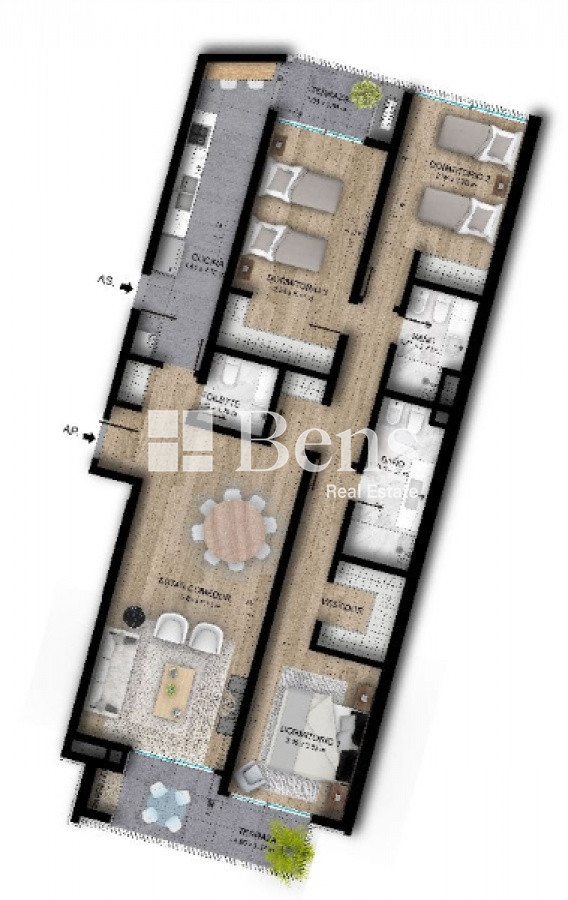 Apartamento ID.24 - Venta - Apartamento a Estrenar - 3 Dormitorios - Villa Biarritz