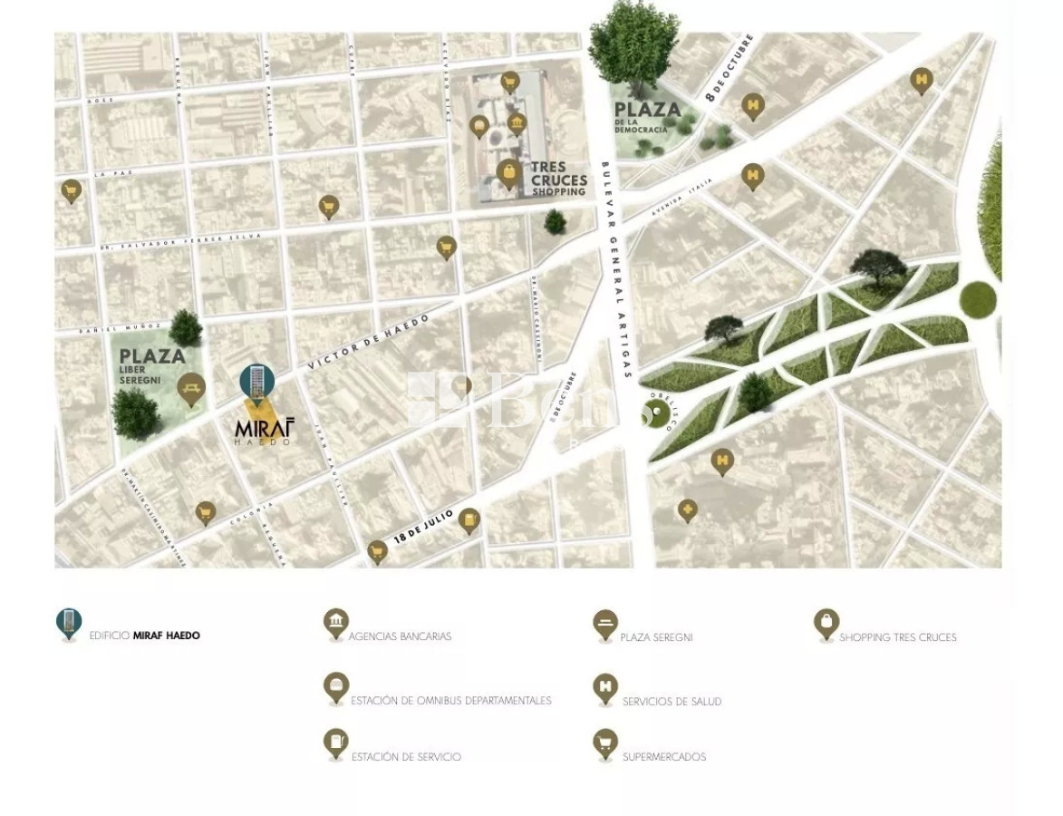 Apartamento ID.116 - Venta - Apartamento a estrenar -1 Dormitorio - Tres Cruces - Montevideo