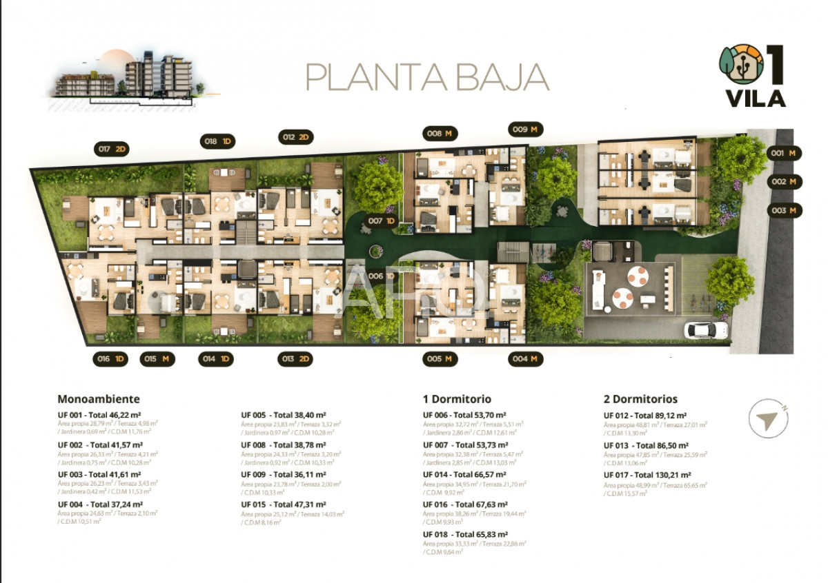 Apartamento ID.209 - APARTAMENTO 1 DORMITORIO