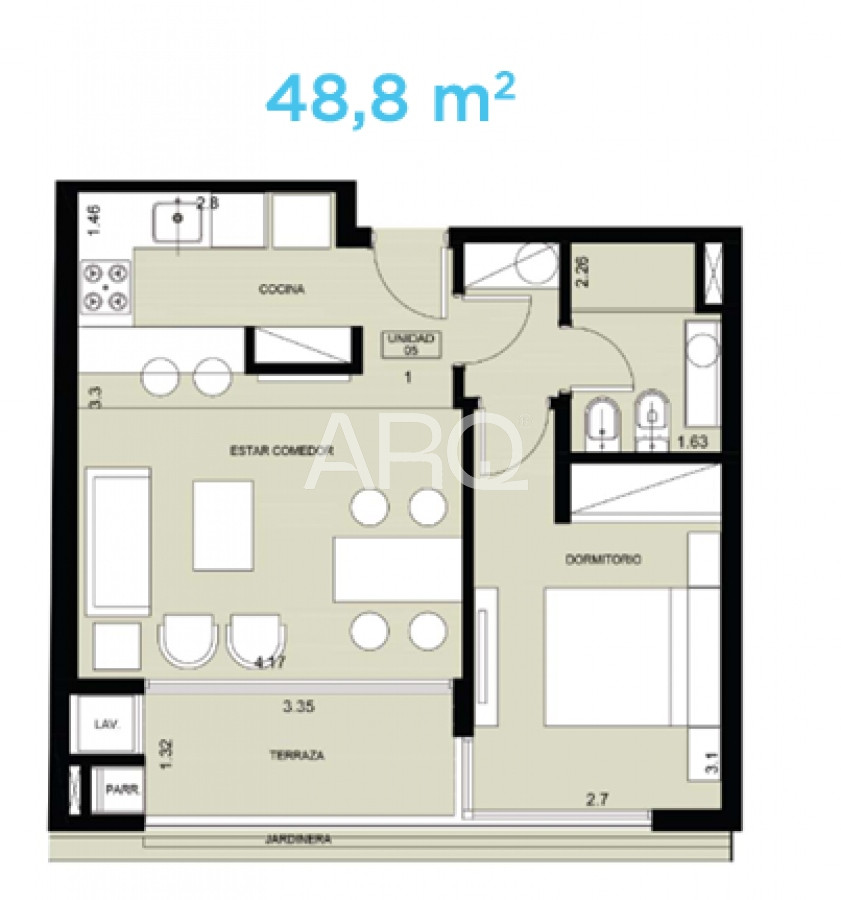 Apartamento ID.155 - DEPARTAENTOS RESIDENCIALES EN ASUNCIÓN EXCELENTE OPORTUNIDAD