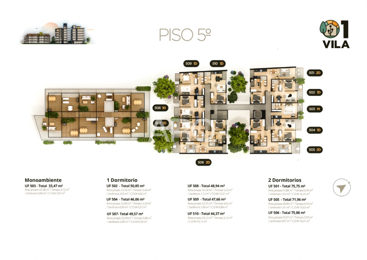 Apartamento ID.209 - APARTAMENTO 1 DORMITORIO