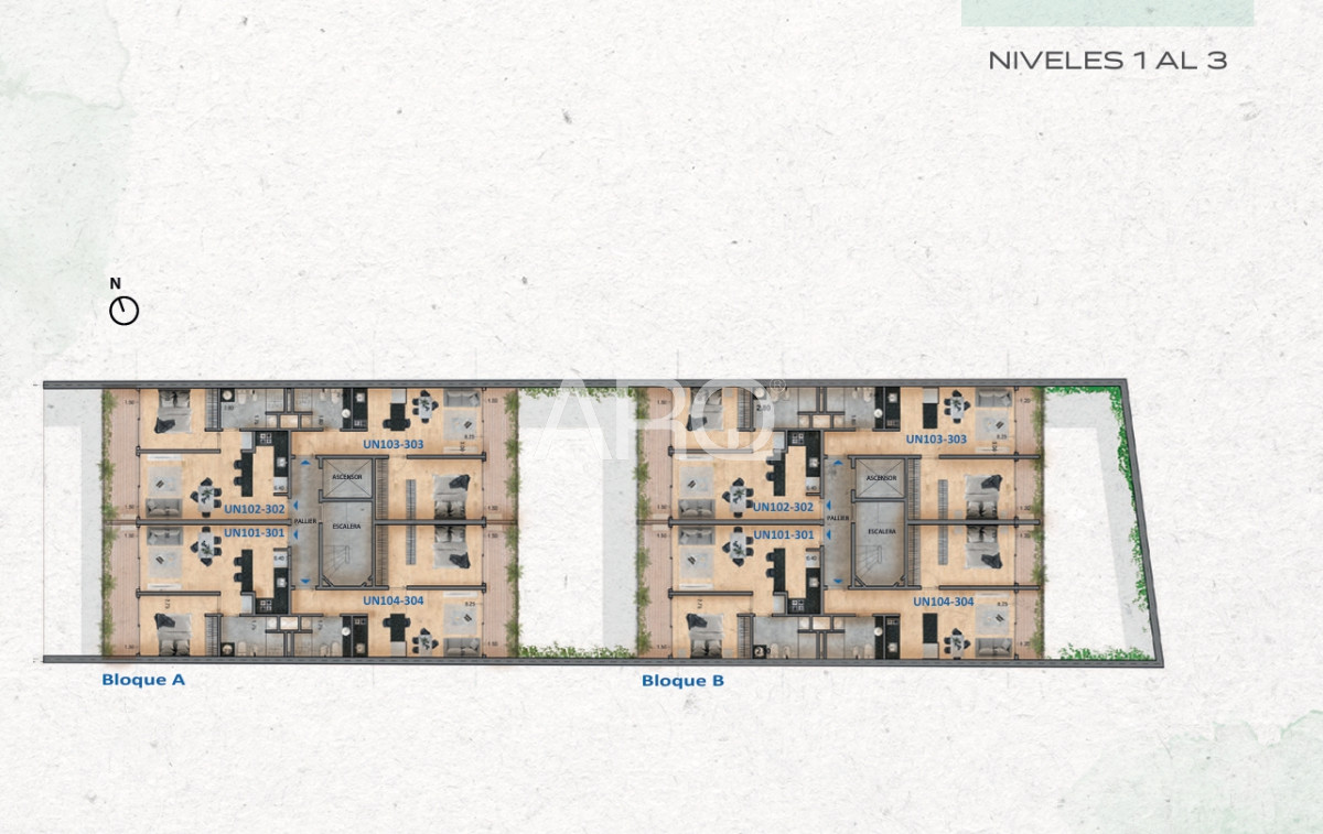 Apartamento ID.499 - URBAN XIII POCITOS NUEVO 