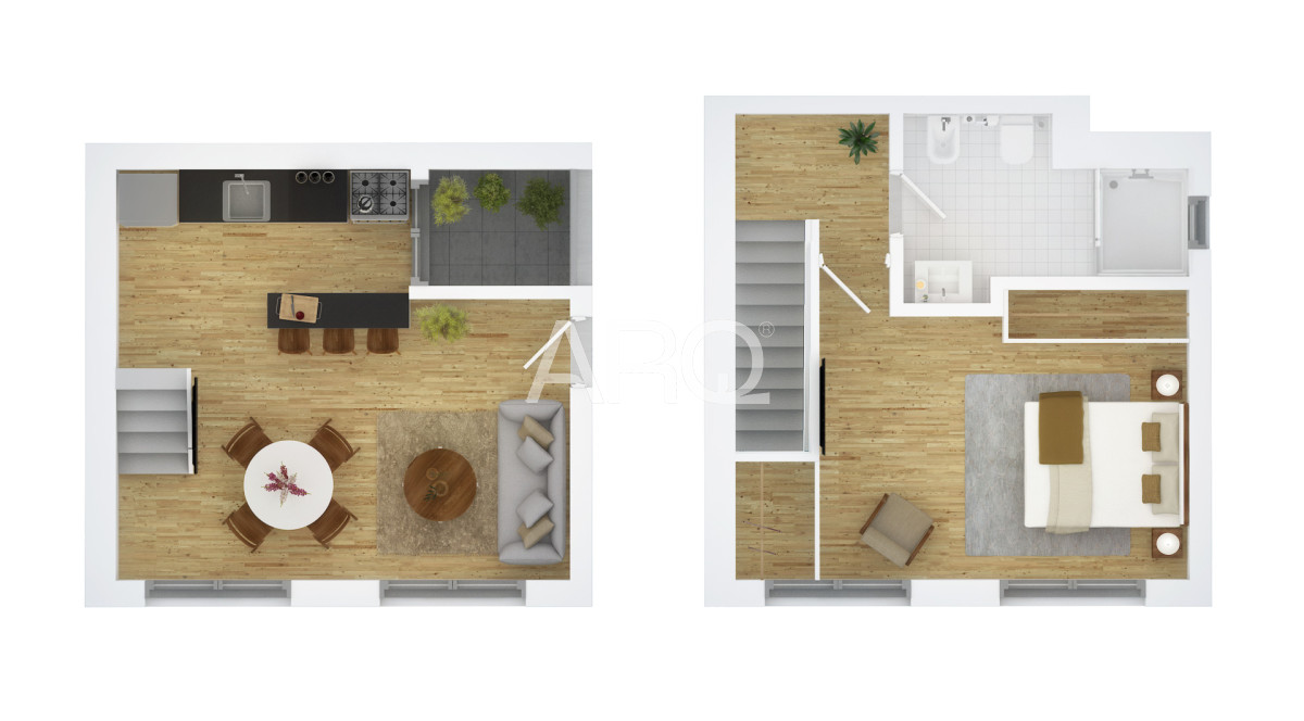 Apartamento ID.486 - Dúplex de 1 dormitorio a pasos de la Plaza Independencia