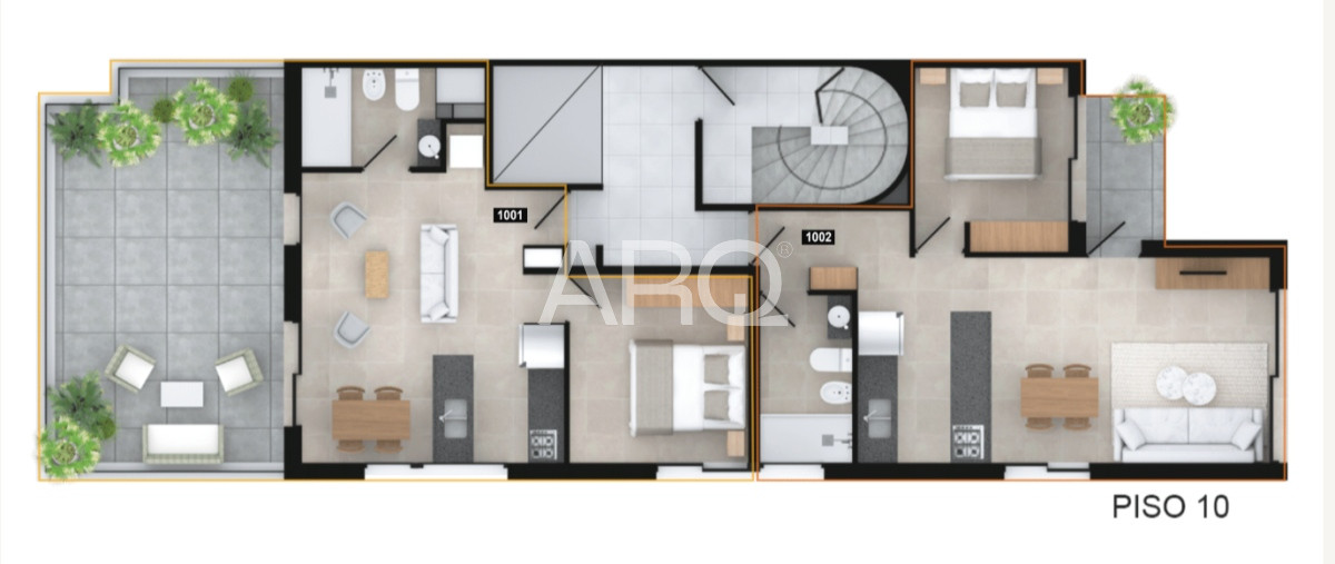 Apartamento ID.248 - ALTEZZA 1 DORMITORIO
